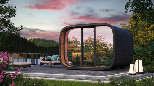 Round Cube Single DIY Sauna kit