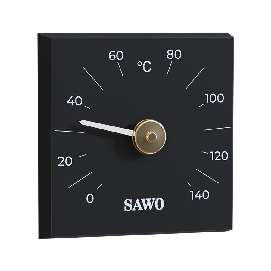Thermometer - Square, Kanto Black