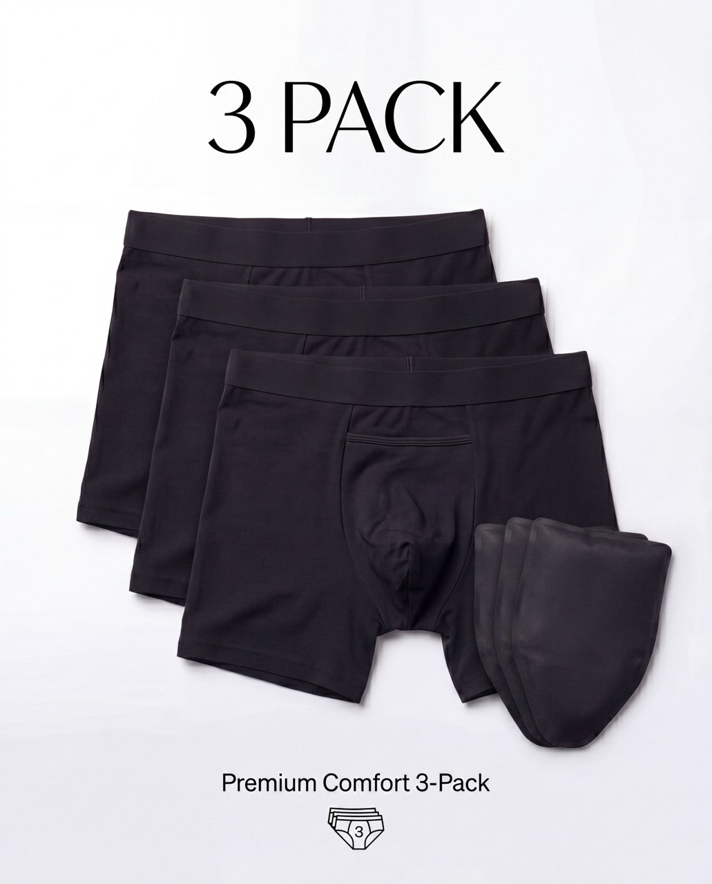 SaunaBox - SaunaBoxers: 100% Cotton Fertility Cooling Sauna Briefs