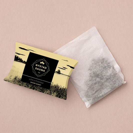 Nystad Sauna Scent Sachet, Birch &amp; Meadowsweet, 1pk