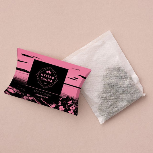 Nystad Sauna Scent Sachet, Birch &amp; Rose, 1pk