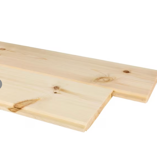 1x4 Spruce STS4 Wall Panels