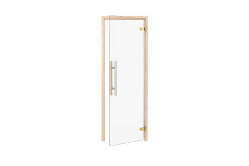 All Glass Door 24&quot; x 72&quot; Premium in Clear, Gray, and Bronze