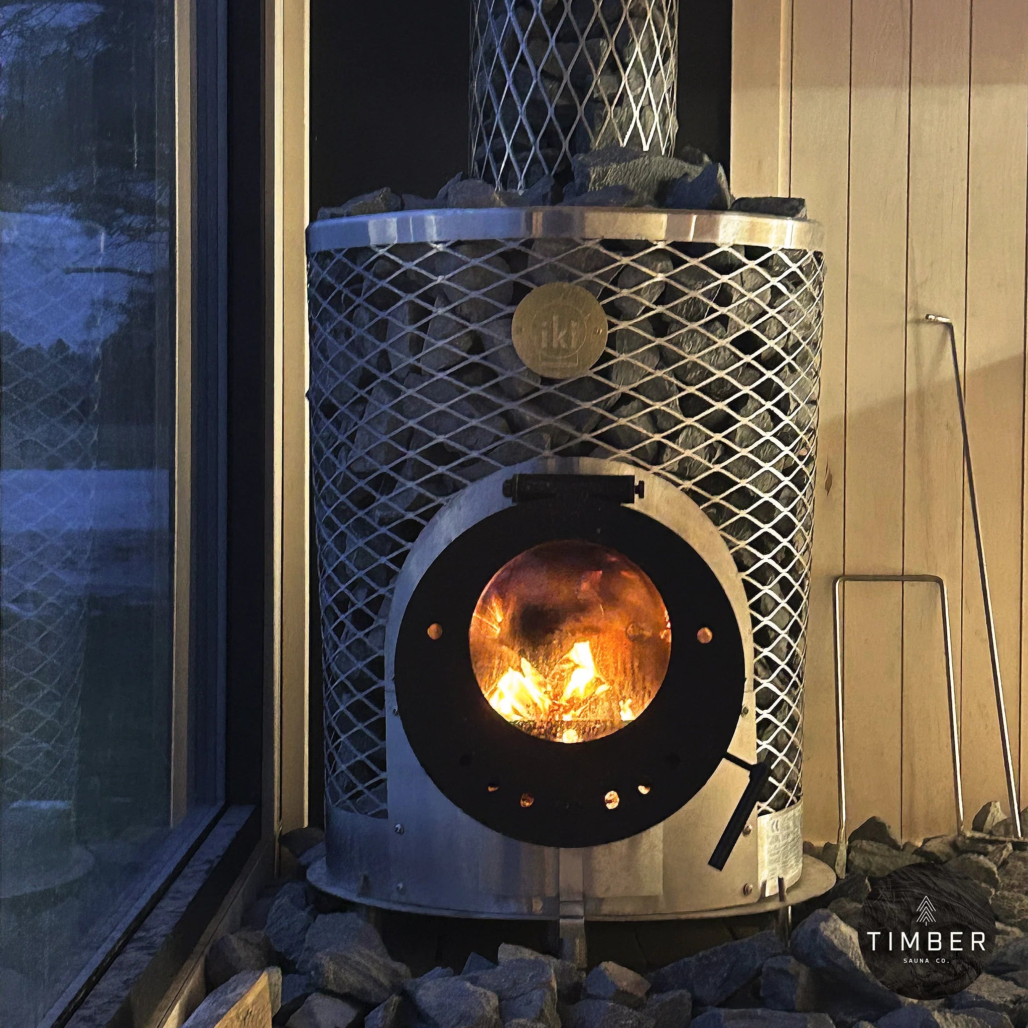 IKI Original Plus Wood Heater - Superior Saunas
