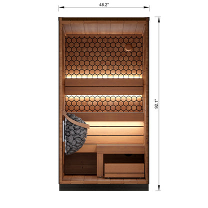 Leil, Viva 120 1-2 person sauna - Superior Saunas