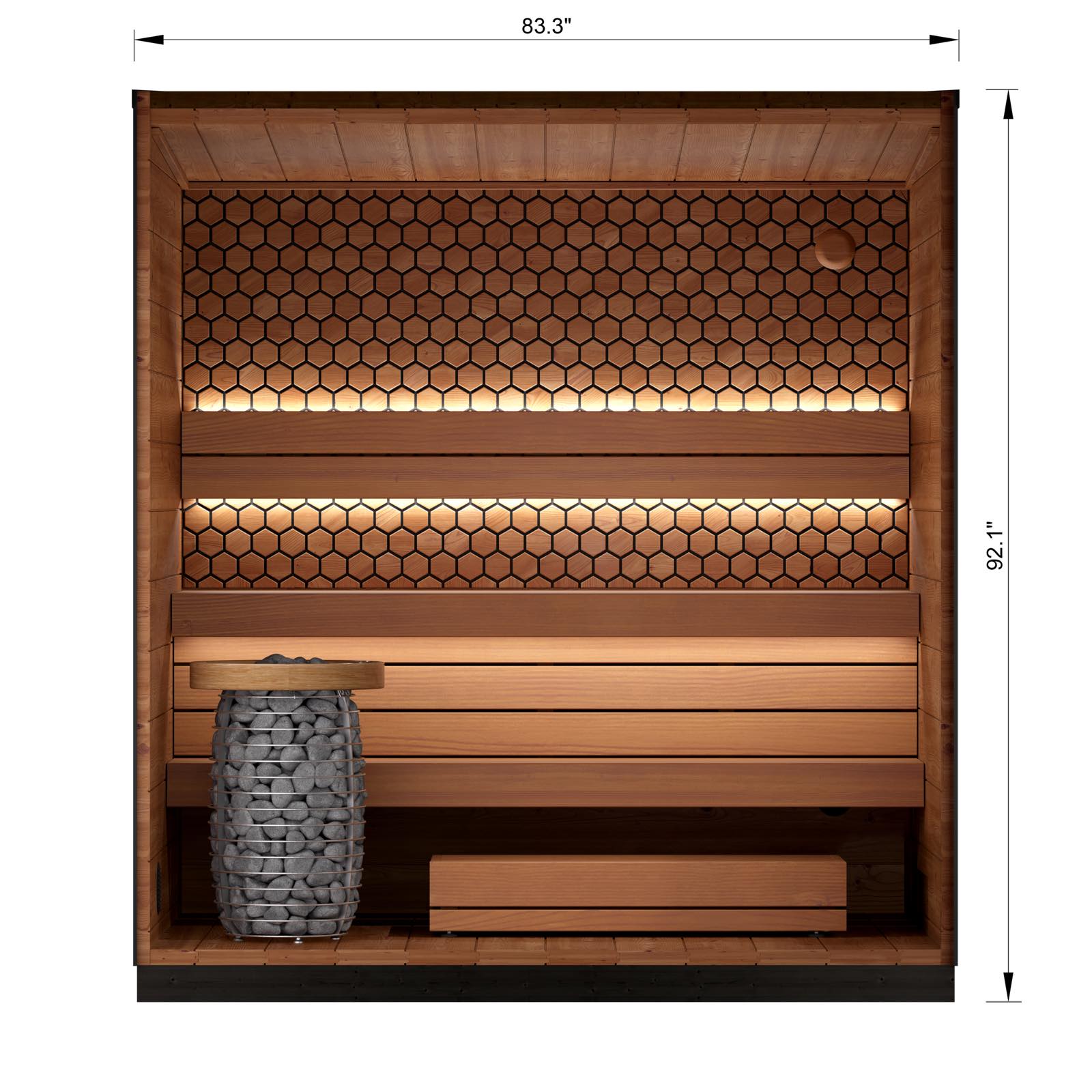 Leil, Viva 210 4 person sauna - Superior Saunas
