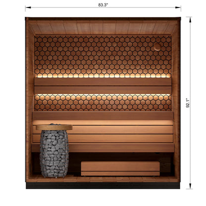 Leil, Viva 210 4 person sauna - Superior Saunas