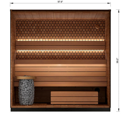 Leil, Viva 250 5 person sauna - Superior Saunas