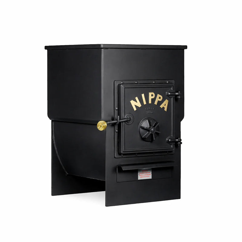 Nippa WB-15 Wood Stove with 10" Firing Extension - Superior Saunas