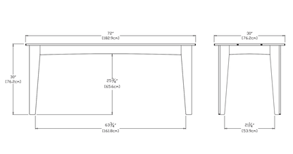 loll Alfresco Dining Table (72 inch)