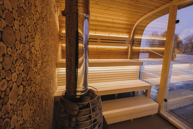 Round Cube Single DIY Sauna kit
