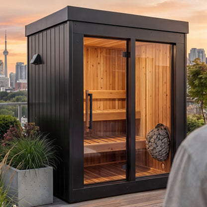 Astra Mini Sauna (6′ x 5′) - Superior Saunas