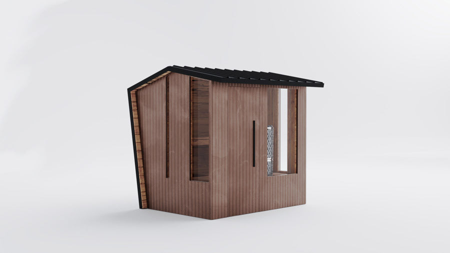 The Oblique Sauna, by VIM &amp; Superior