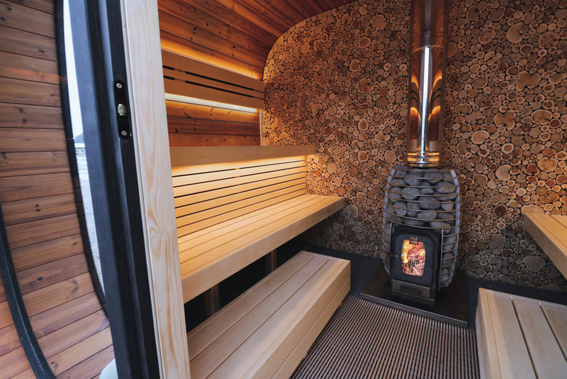 Round Cube Single DIY Sauna kit