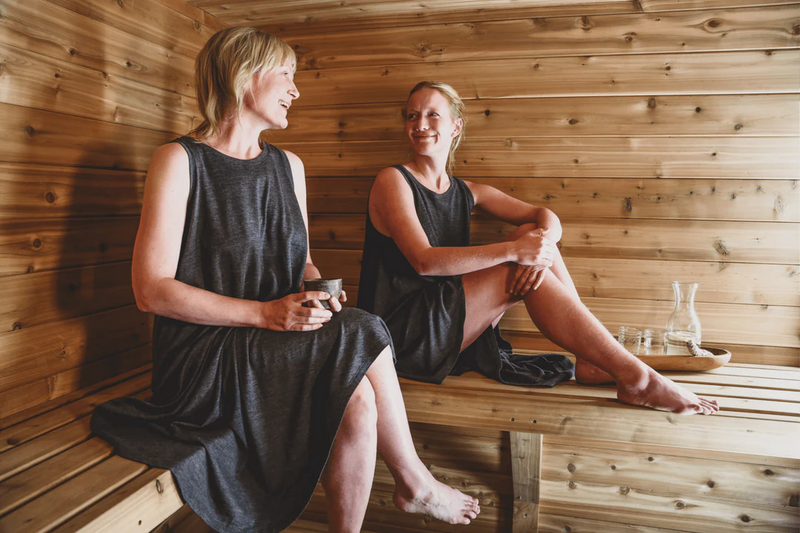 SaunaMekko Merino Wool Sauna Dress
