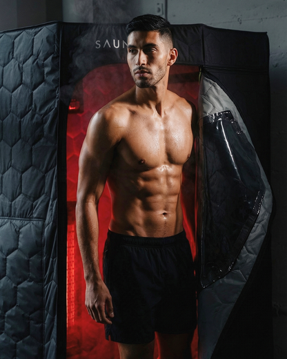 SaunaBox® Pulse PRO: Infrared Sauna with Red-light Therapy - Superior Saunas