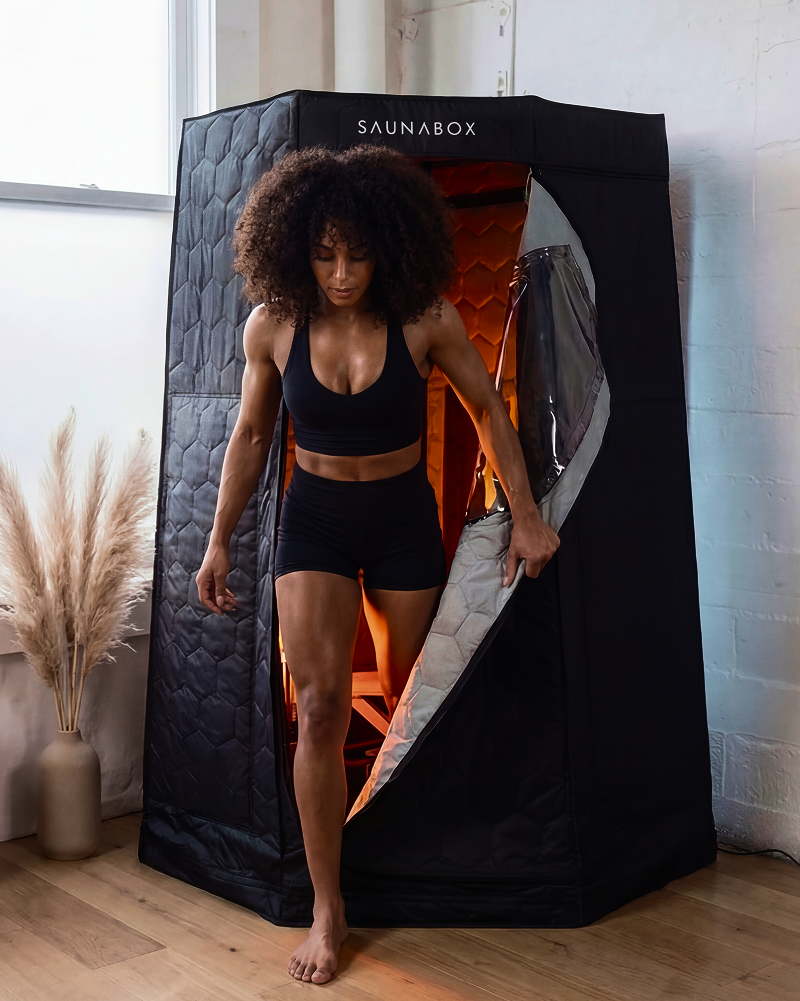 SaunaBox® Pulse PRO: Infrared Sauna with Red-light Therapy - Superior Saunas