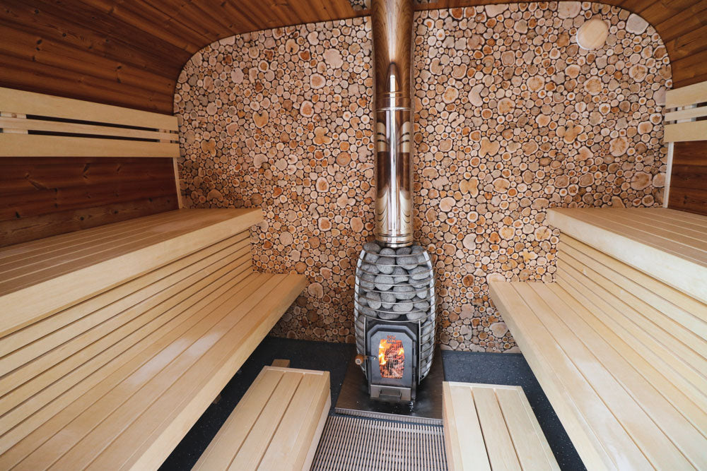 Round Cube Single DIY Sauna kit