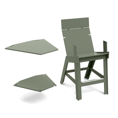 loll Lollygagger Hi-Rise Armless Chair With Bridge 40