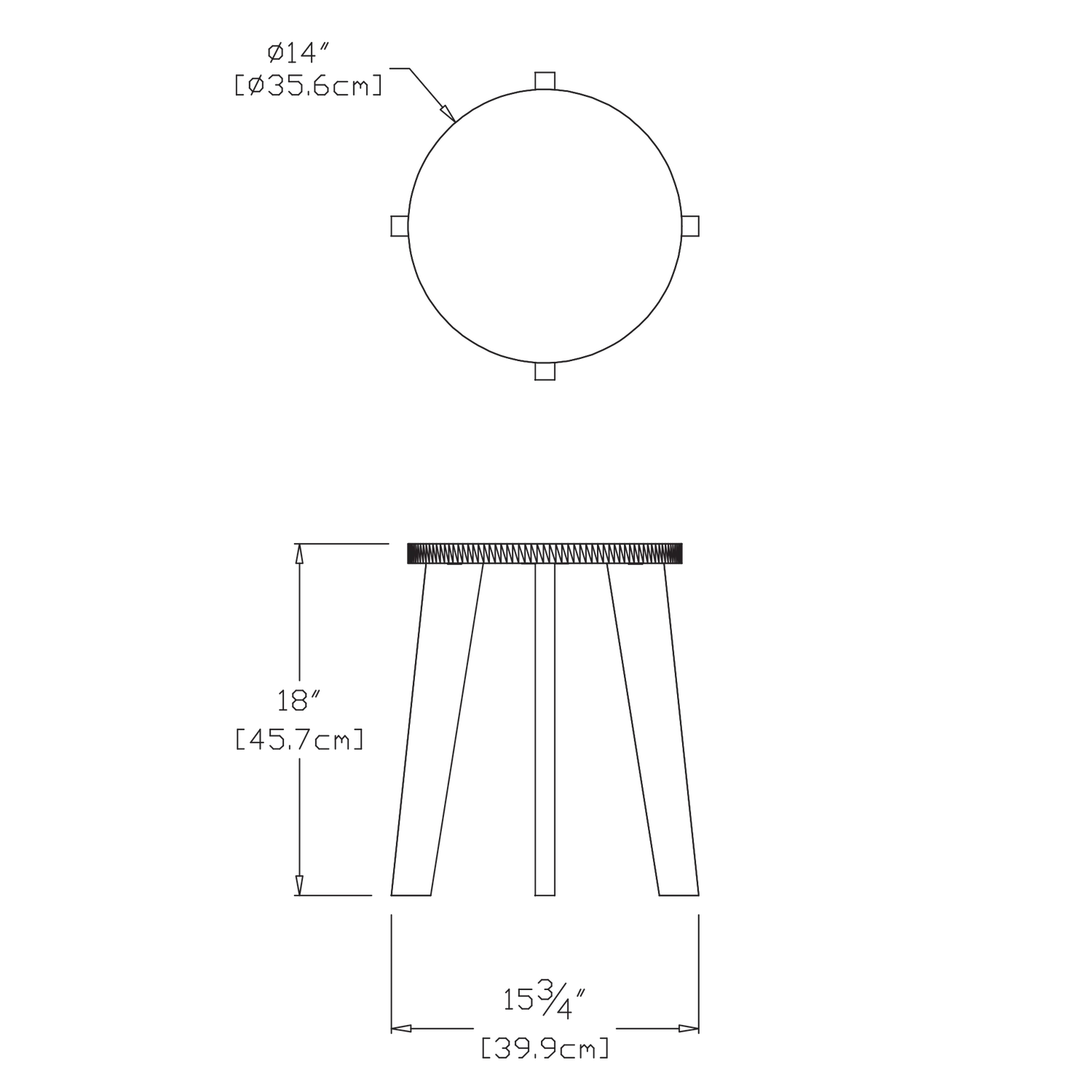 loll Norm Dining Stool