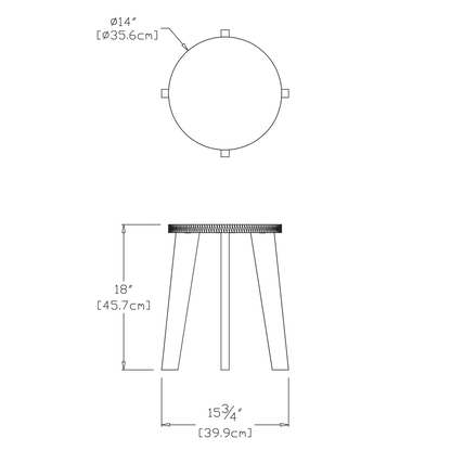 loll Norm Dining Stool