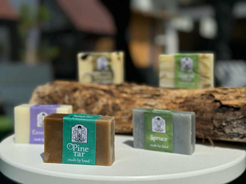SOAP, handmade 4oz SPRUCE