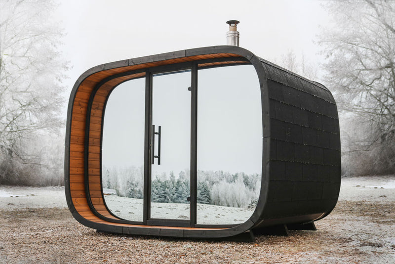 Round Cube Single DIY Sauna kit