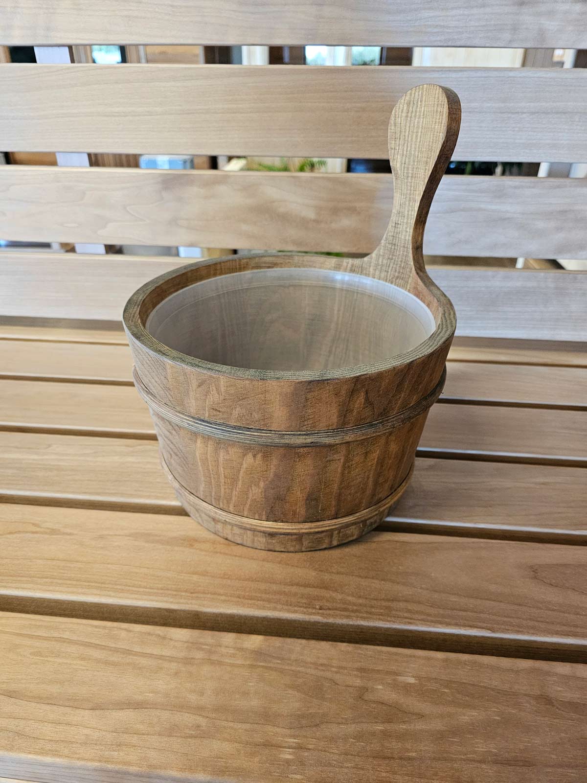 Tar Wooden Bucket 1 Gallon