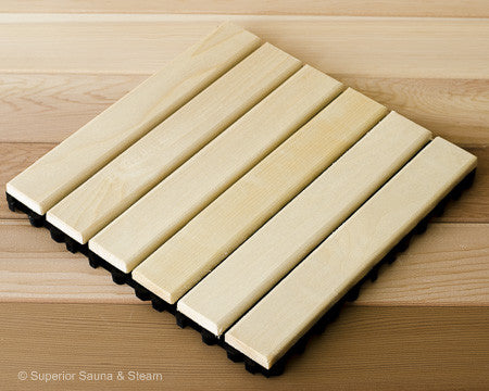 Aspen Flooring Tile Snap Together - Superior Saunas