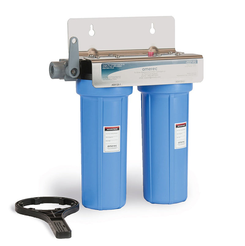 Superior Saunas: Steam Accessory - ASX 120 with Dual Cartridge Water Treatment System