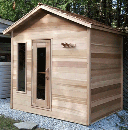 Superior Saunas: Outdoor Sauna Kit - Outdoor Cabin Sauna 6 x 8
