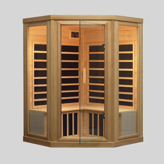 Polar 3 Person Corner IR Sauna