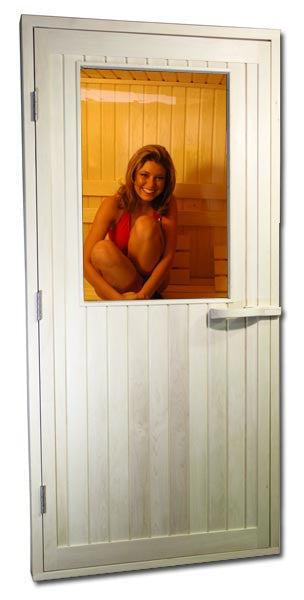 Aspen Half Glass ADA Door 36&quot; Ã— 80&quot; - Superior Saunas