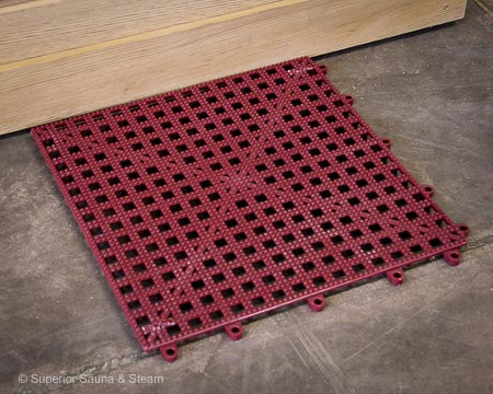 Vinyl Floor Tile - Superior Saunas