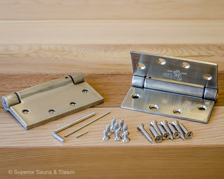 Sauna Door Spring Hinges - Superior Saunas