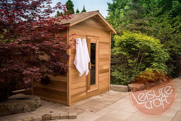 Superior Saunas: Outdoor Sauna Kit - Outdoor Cabin Sauna 5 x 7