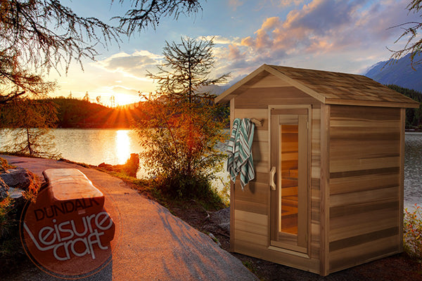 Superior Saunas: Outdoor Sauna Kit - Outdoor Cabin Sauna 6 x 6