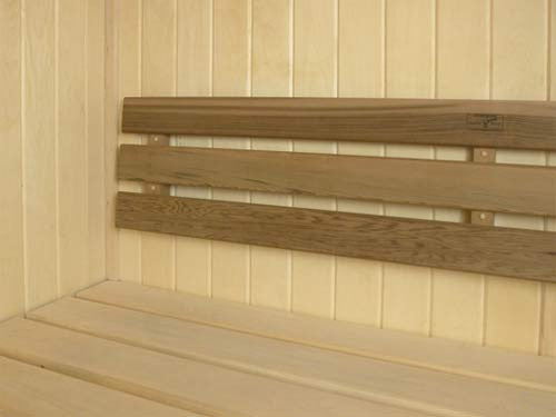Standard Backrest Red Cedar - Superior Saunas