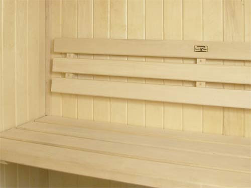 Standard Backrest Basswood - Superior Saunas