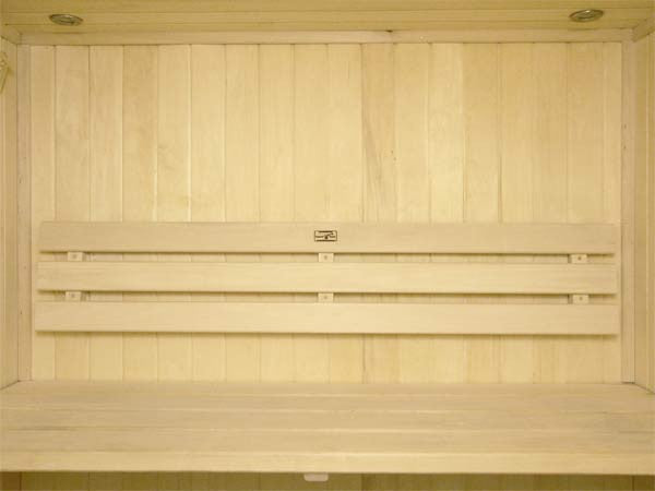 Standard Backrest Basswood - Superior Saunas