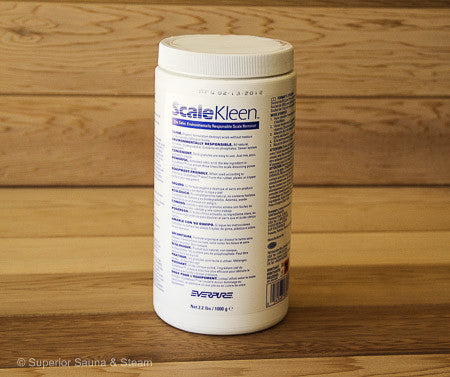Superior Saunas: Steam Accessory - Scale Kleen