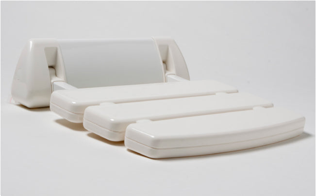 Superior Saunas: Steam Accessory - White Relax Seat for Steam Rooms