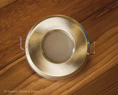 Spectra Recessed Sauna Light Kit Replacement Vapor Proof Fixture - Superior Saunas