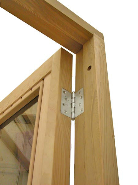 Cedar Half Glass ADA Door 36&quot; x 80&quot; - Superior Saunas